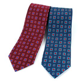[MAESIO] KSK2684 100% Silk Allover Necktie 8cm 2Colors _ Men's Ties Formal Business, Ties for Men, Prom Wedding Party, All Made in Korea